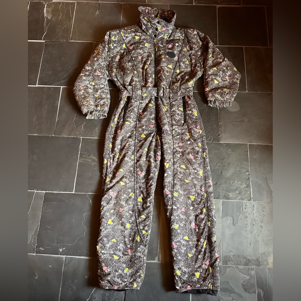 Retro Ispo One Piece Ski Suit